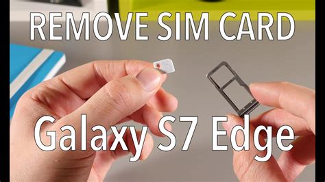 how to add a smart card to a samsung s7|samsung s7 sim card removal.